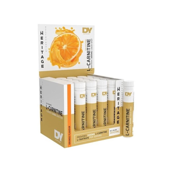 Liquid L-Carnitine 3000 Orange 20 x 25 ml DY Nutrition
