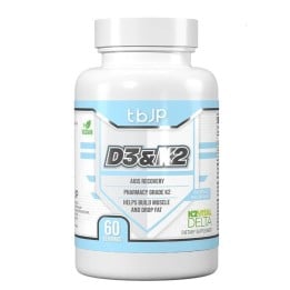 D3 & K2 60 caps tbJP: 3000 IU per capsula, formula vegana