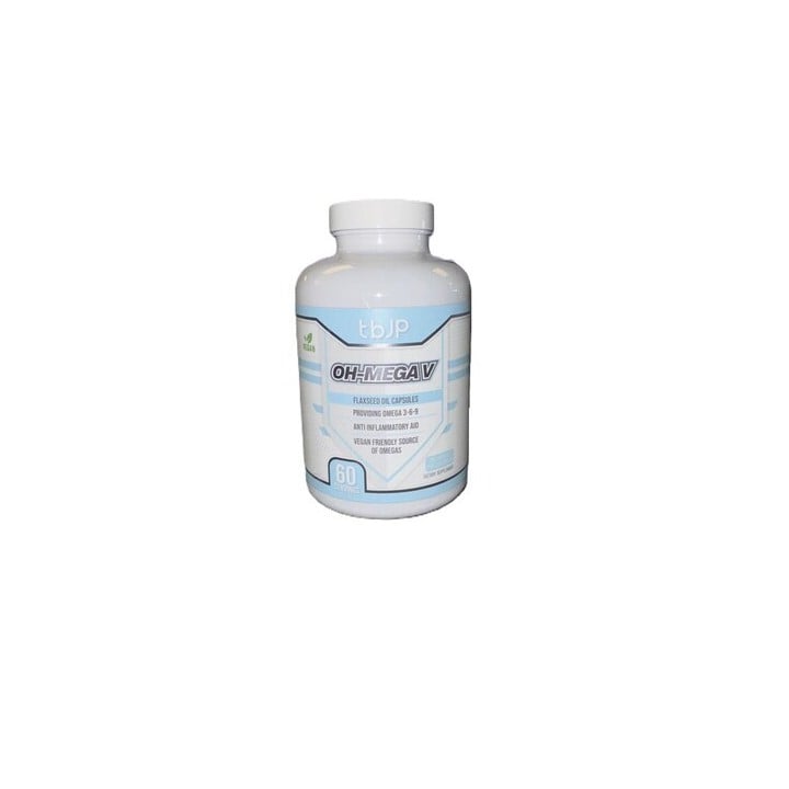 Oh-Mega V 180 Softgels tbJP: vegan omega 3-6-9 flaxseed