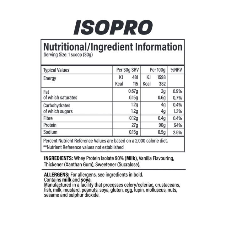 Iso Pro 1800 g tbJP: ultra pure whey isolate powder