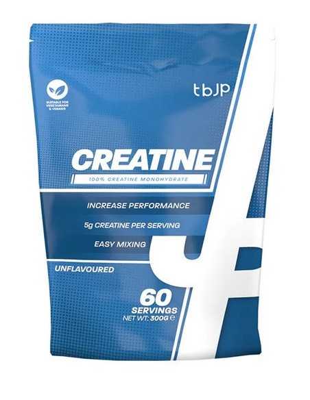 Creatine Unflavoured (Bag) 300 grams