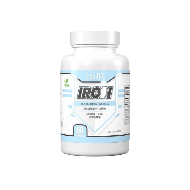 Iron 60 Caps tbJP: iron bisglycinate capsules