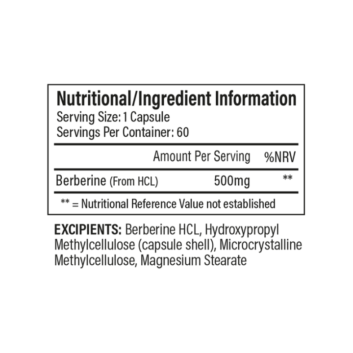 Berberina 500 mg 60 capsule vegetali tbJP