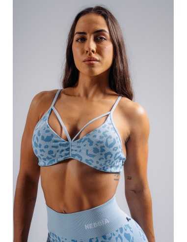 Medium Support Leopard Sports Bra PRIMAL