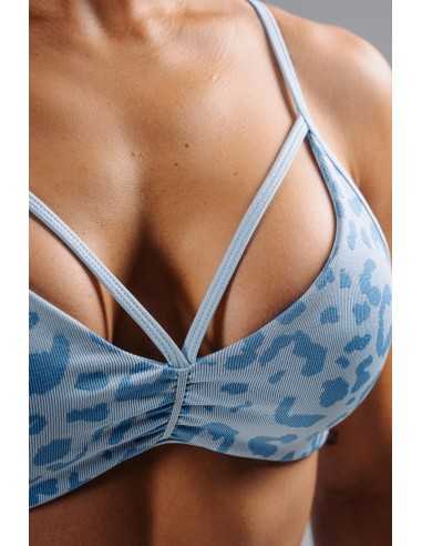 Medium Support Leopard Sports Bra PRIMAL