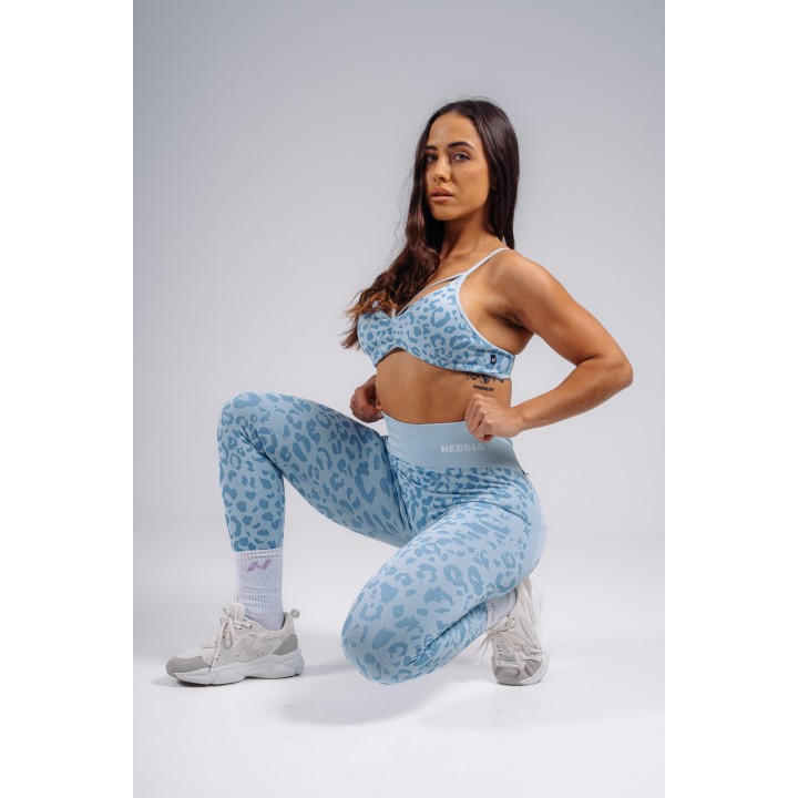 Reggiseno sportivo leopardo PRIMAL Nebbia: supporto medio