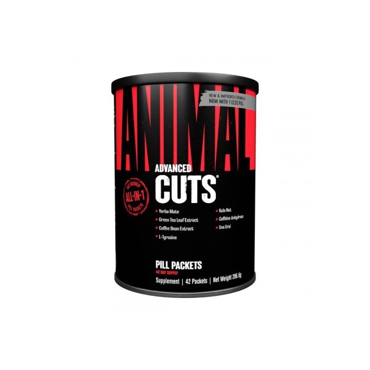Animal Cuts 42 Packs Universal Nutrition: complete packs