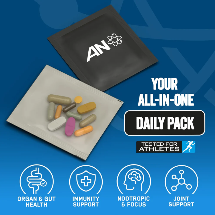 Black Stak 30 Packs Applied Nutrition: daily pack format