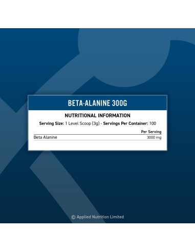 Beta-Alanine 3000 mg 300 grams