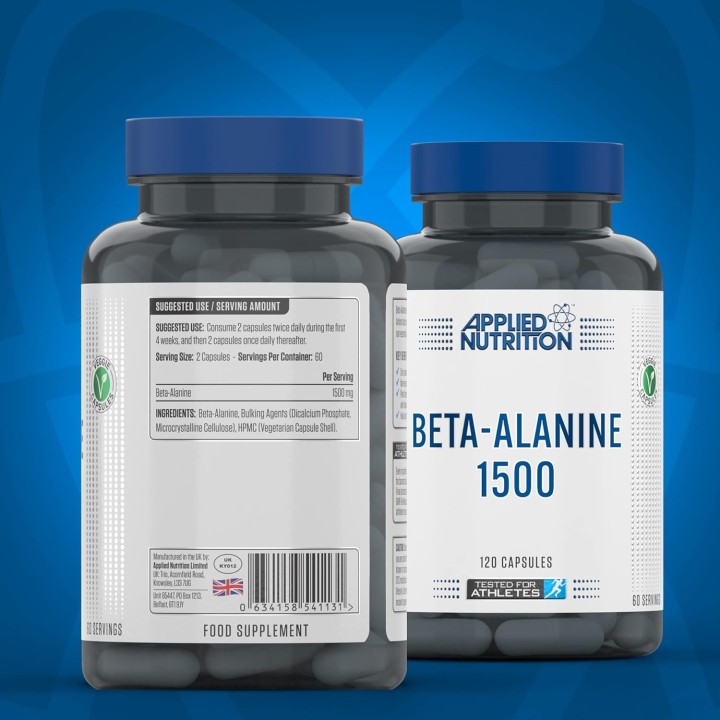 Beta-Alanine 1500 mg 120 Caps Applied Nutrition