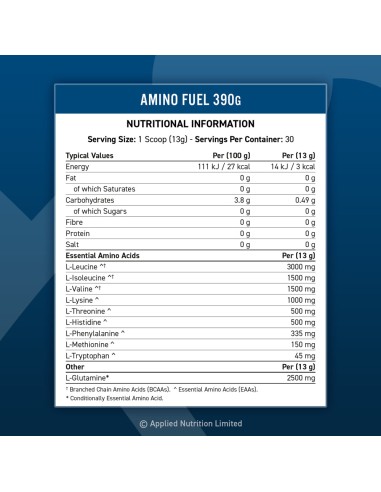 Amino Fuel 390 grams