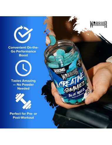 Creatine Monohydrate Gummies 90 Gummies 3000 mg