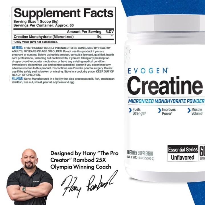 Evogen Creatine Monohydrate 300 gr