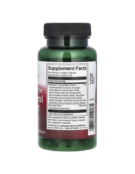 Red Yeast Rice Cholesterol Support 60 vcaps