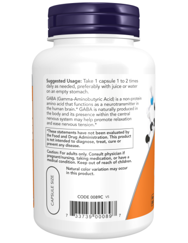 GABA 750 mg 200 vcaps