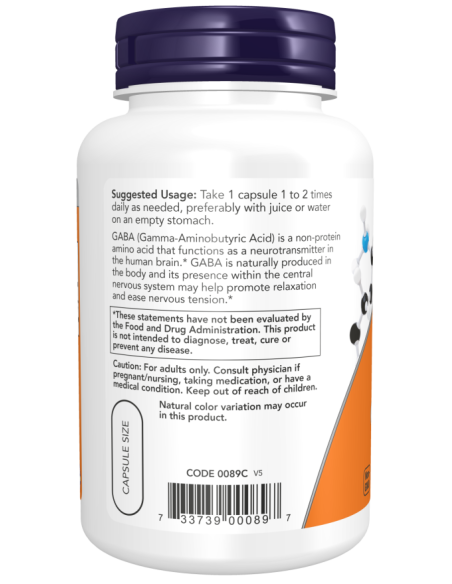 GABA 750 mg 200 vcaps