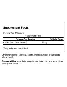 Keratin 50mg 60 caps 2