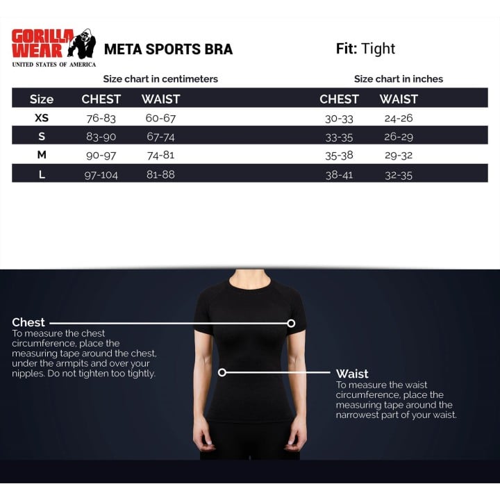 Cross Strap Sports Bra Gorilla Wear