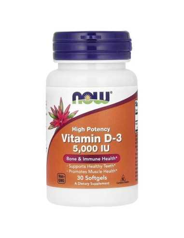 Vitamin D-3 5000 IU 30 softgels
