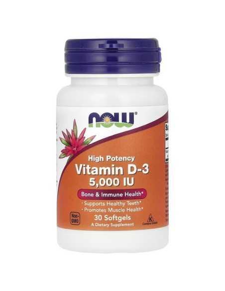 Vitamin D-3 5000 IU 30 softgels
