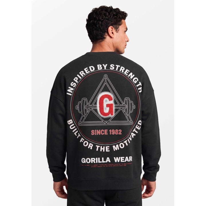 Sweater oversize uomo Gorilla Wear | comfort urbano