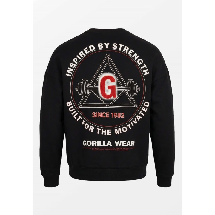 Sweater oversize uomo Gorilla Wear | comfort urbano