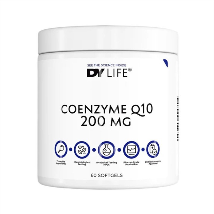 Coenzyme Q10 200 mg Softgels DY Life | 60 Servings