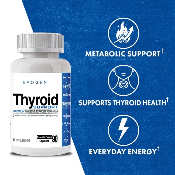 Thyroid Support Supplement Evogen | 90 Servings