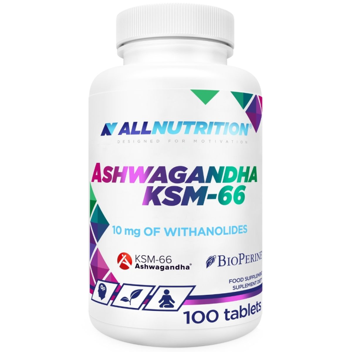 Ashwagandha KSM-66 ALLNUTRITION 100 tabs
