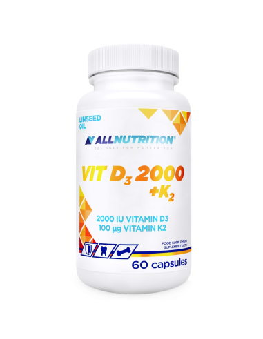 Vit D3 2000 + K2 60 caps