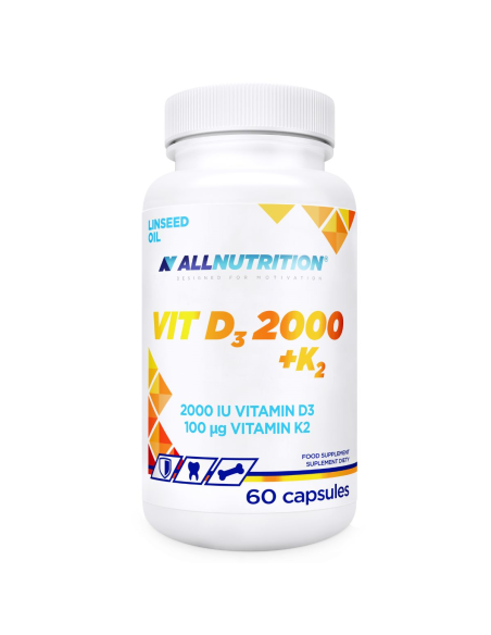Vit D3 2000 + K2 60 caps