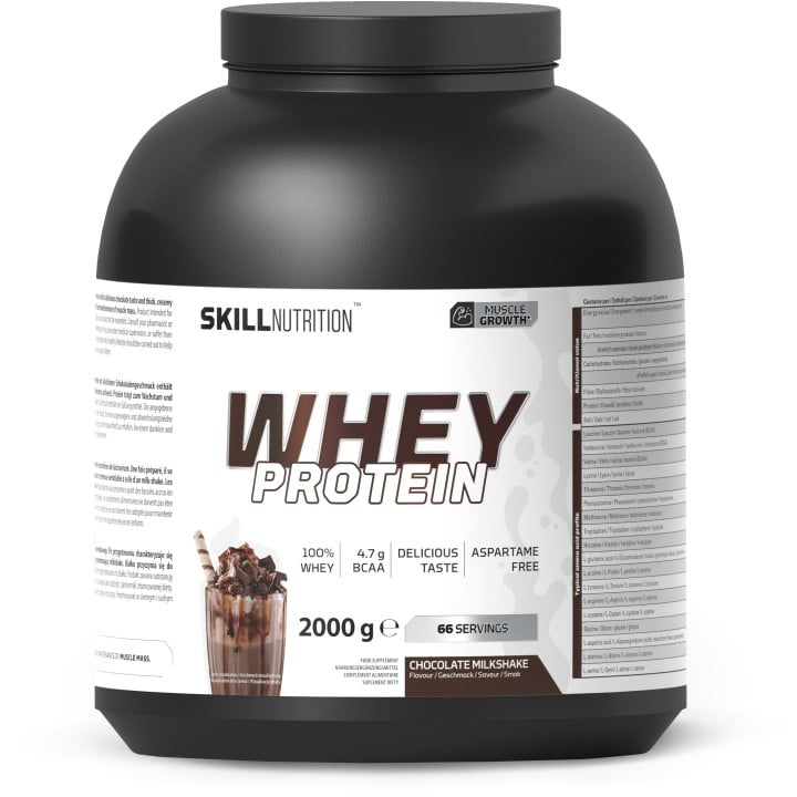 Chocolate whey protein powder Skill Nutrition 2000 g