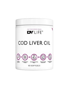 DY LIFE Cod Liver Oil 60 softgels