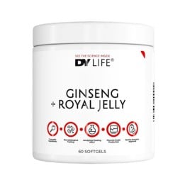 Ginseng Royal Jelly Supplement DY Life 60 softgels