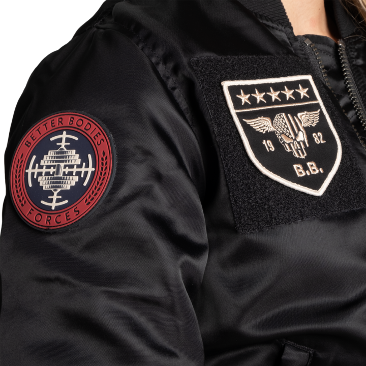 Women's Nylon Bomber Jacket Better Bodies