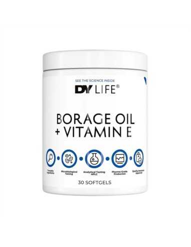 DY LIFE Borage Oil + Vitamin E 30 softgels