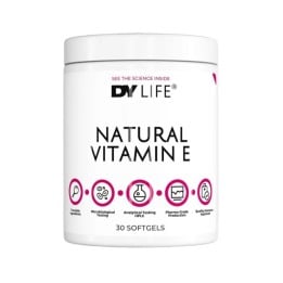 Natural Vitamin E Supplement DY Nutrition 30 softgels
