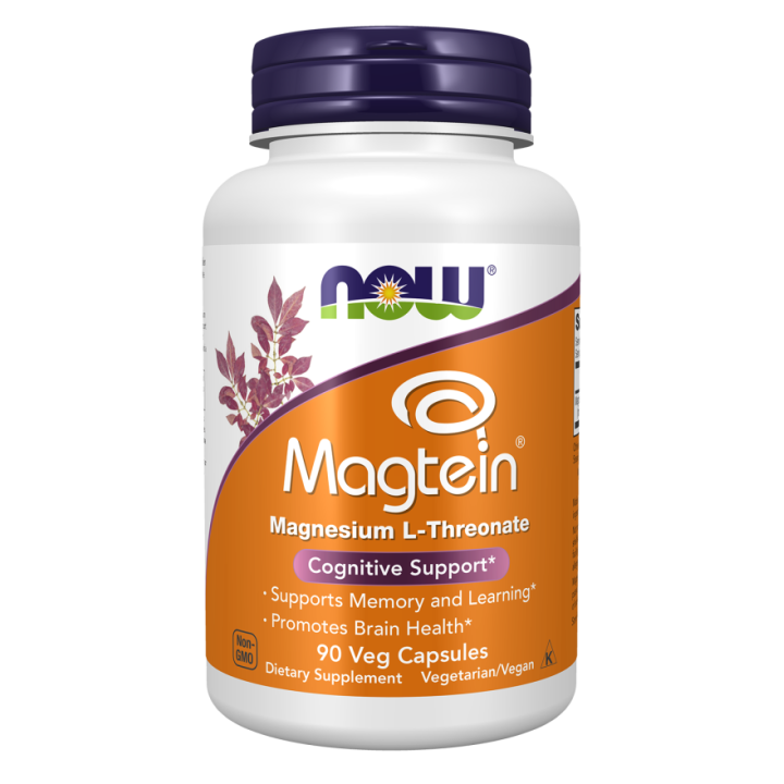 Magnesium L-threonate NOW Foods | 90 Veg Caps