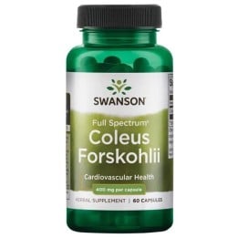 Coleus forskohlii 400 mg Swanson | 60 capsule