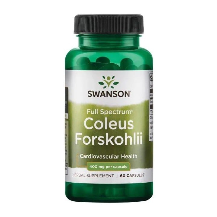 Coleus forskohlii 400 mg Swanson | 60 capsule