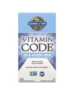 Vitamin Code 50 & Wiser Men 120 vcaps