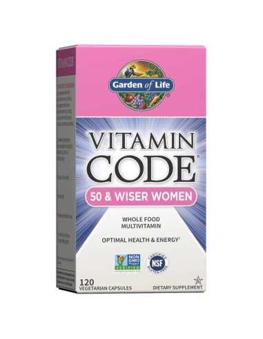 Vitamin Code 50 & Wiser Women 120 vcaps