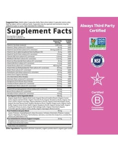 Vitamin Code 50 & Wiser Women 120 vcaps 2
