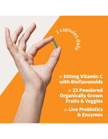 Vitamin Code Raw Vitamin C 60 vegan caps