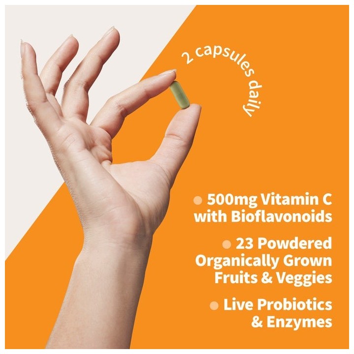 Whole Food Vitamin C Garden of Life | 500 mg