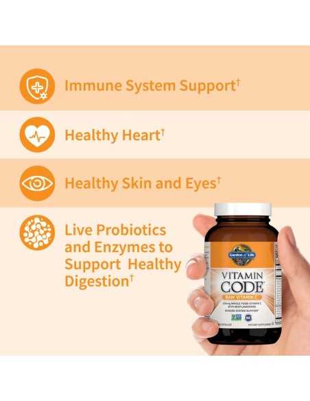 Vitamin Code Raw Vitamin C 60 vegan caps
