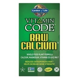 Plant-Based Algae Calcium Garden of Life | D3 K2