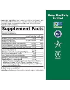 Vitamin Code Raw Calcium 120 vcaps 2