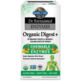Organic Digestive Enzymes Garden of Life | Vegan
