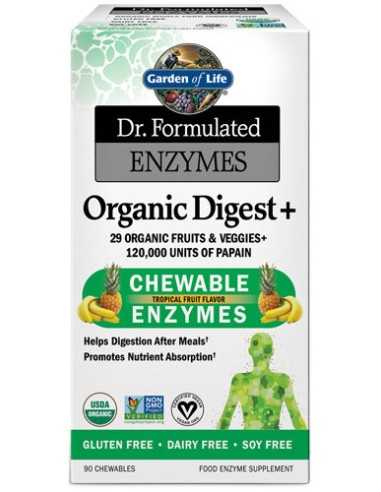 Dr. Formulated Digest+ Tropical Fruit 90 chewables